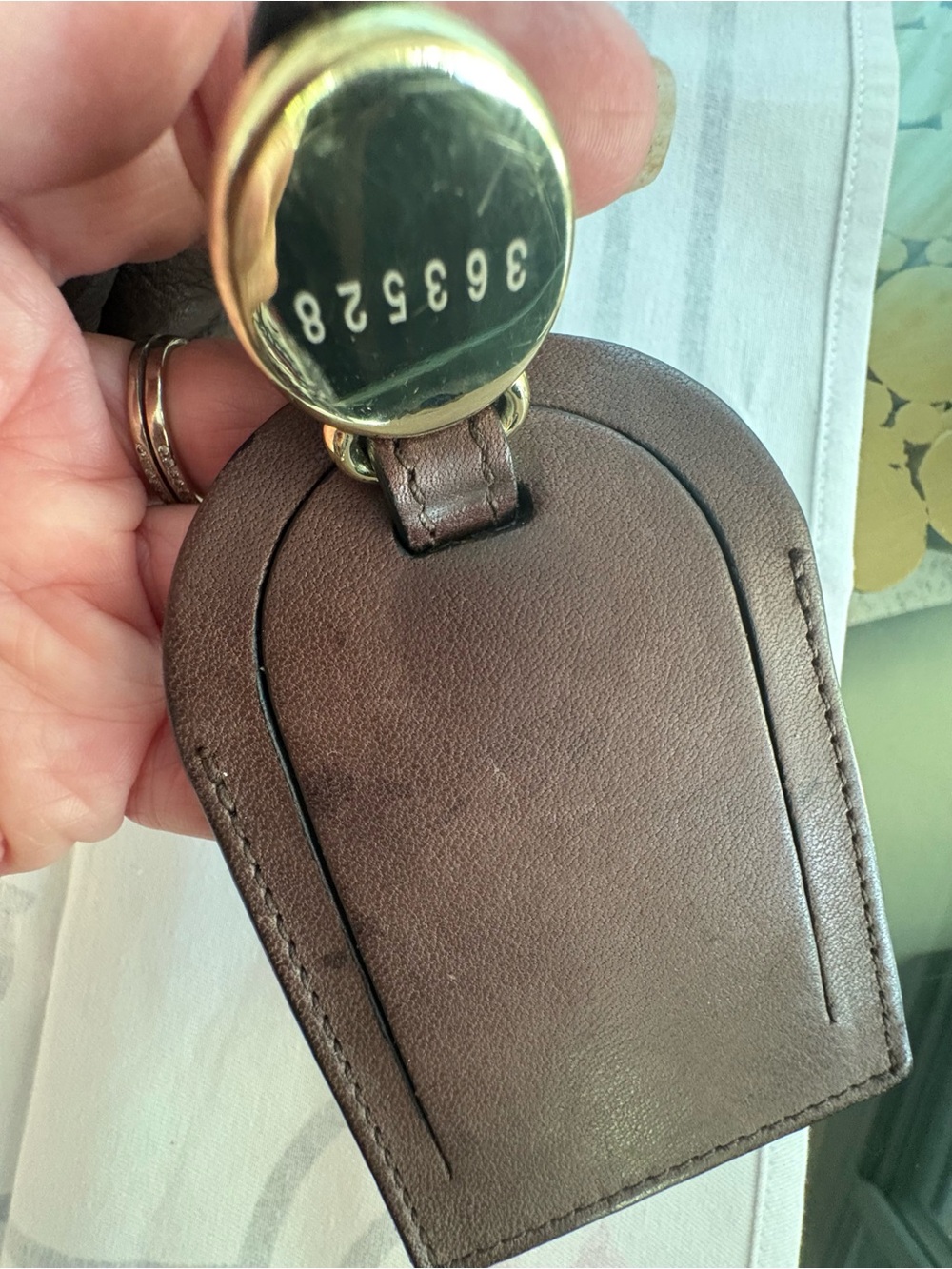 MULBERRY Designer Large Mabel Brown Pebbled Leather Shoulder Bag! Gold hardware! - Picture 8 of 16